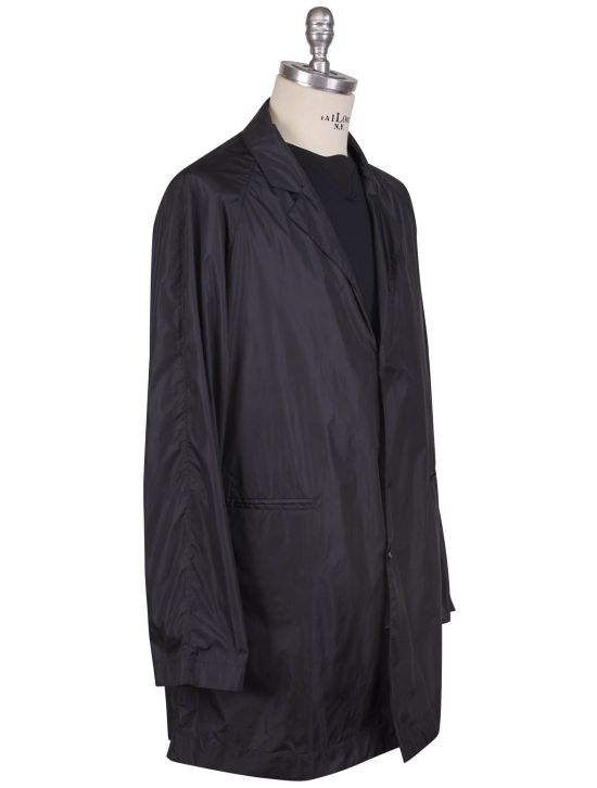 KNT Kiton Knt Black PA Coat Black 001