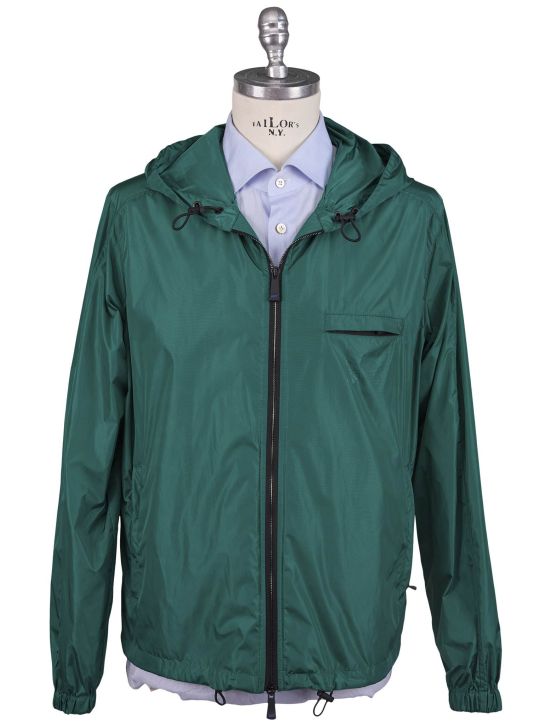 KNT Kiton Knt Green PA Coat Green 000