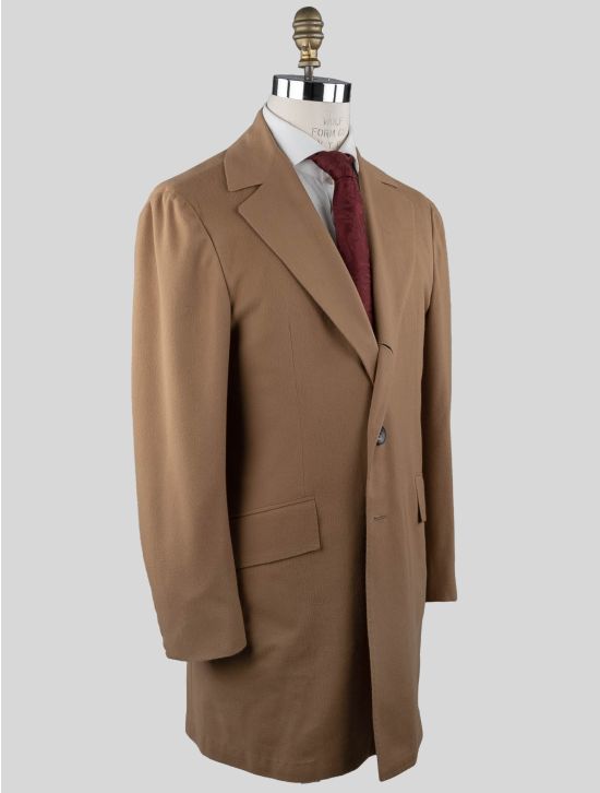 Kiton Kiton Beige Vicuna Perù Overcoat Beige 001