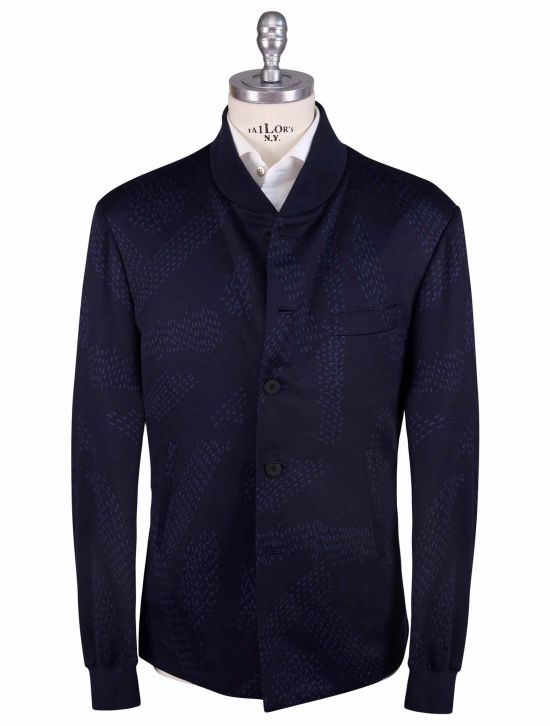 KNT Kiton Knt Blue Wool Blazer Blue 000