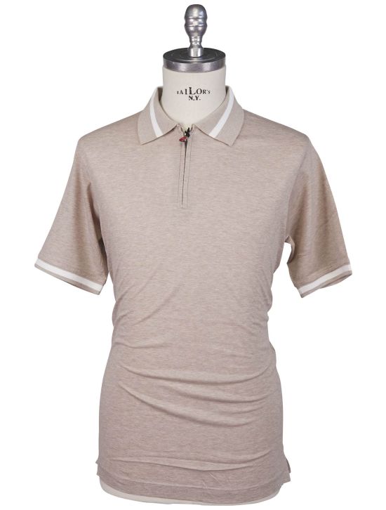 Kiton Kiton Brown Cotton Polo Brown 000