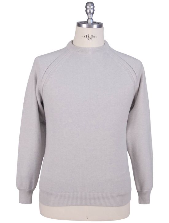 Kiton Kiton Gray Cashmere Sweater Crewneck Gray 000