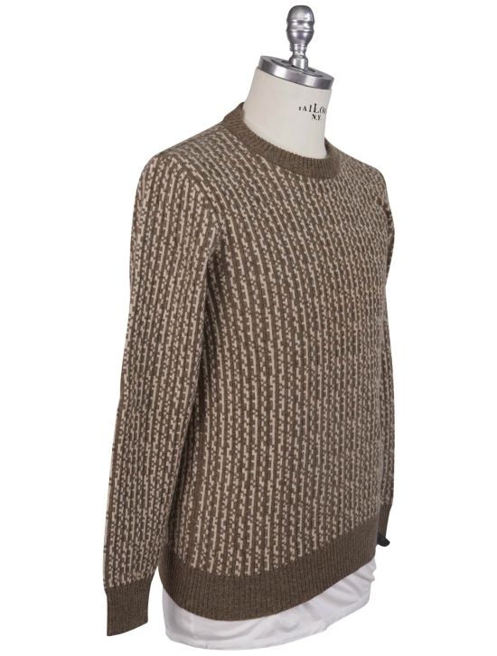 Kiton Kiton Beige Cashmere Sweater Crewneck Beige 001