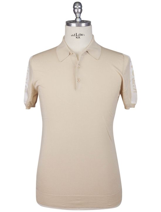 Kiton Kiton Beige Cotton Polo Beige 000