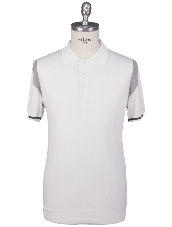 Kiton Kiton White Cotton Polo White 000