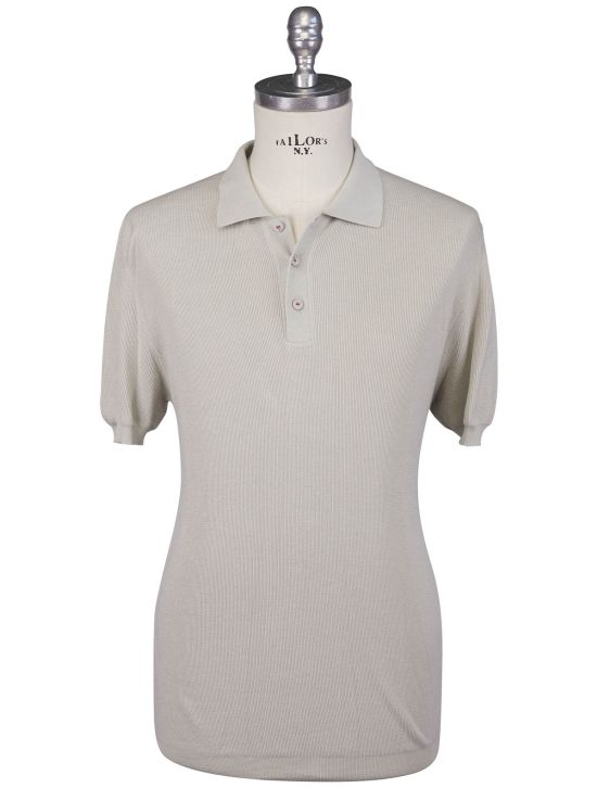 Kiton Kiton Gray Cotton Polo Gray 000