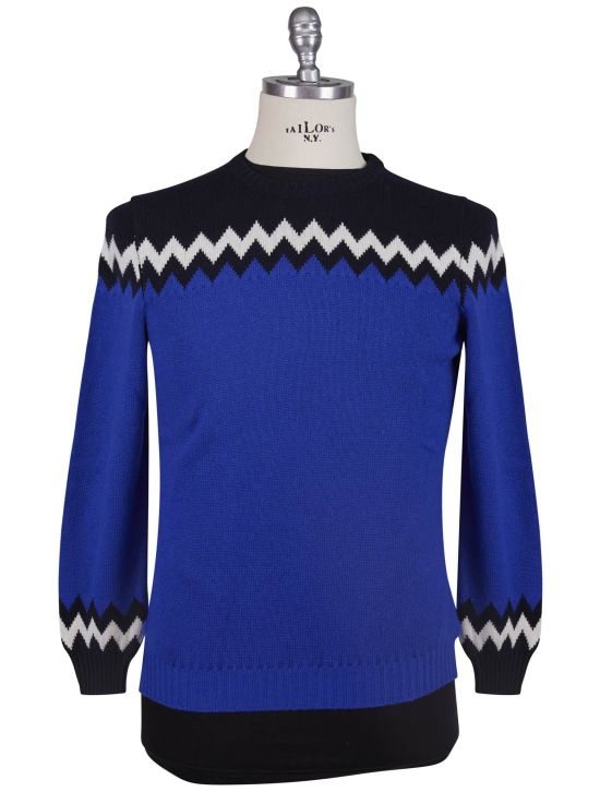 Kiton Kiton Multicolor Cashmere Sweater Crewneck Multicolor 000