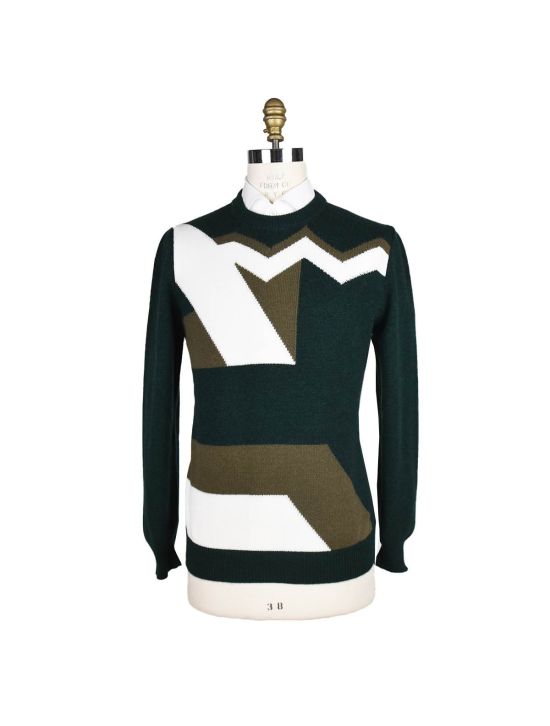 Kiton Kiton Multicolor Cashmere Sweater Crewneck Multicolor 000