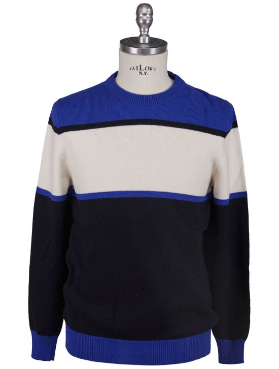 Kiton Kiton Multicolor Cashmere Sweater Crewneck Multicolor 000