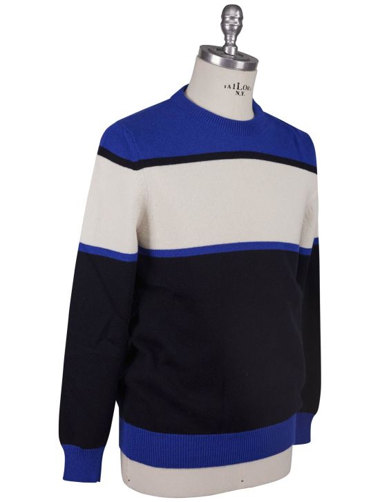 Kiton Kiton Multicolor Cashmere Sweater Crewneck Multicolor 001