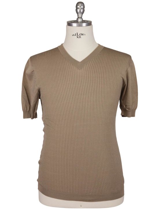 Kiton Kiton Brown Cotton T-Shirt Brown 000