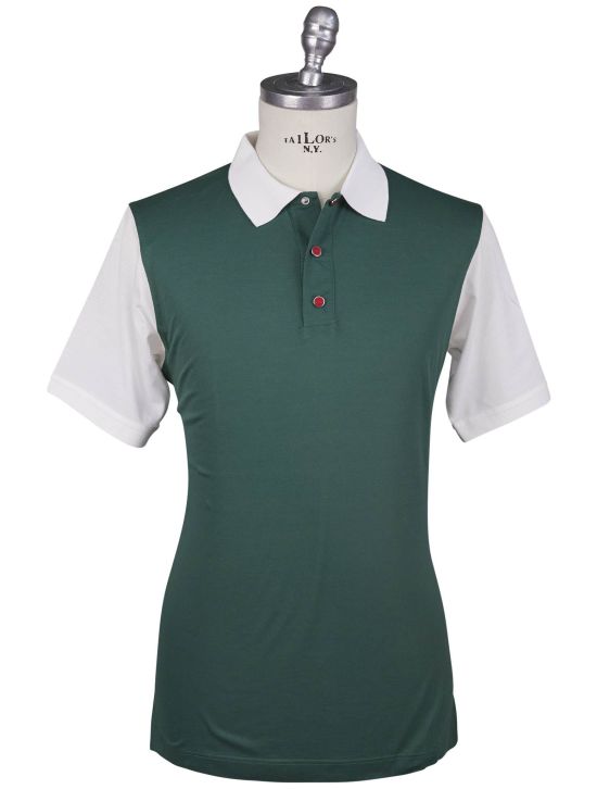 Kiton Kiton Green Cotton Polo Green 000