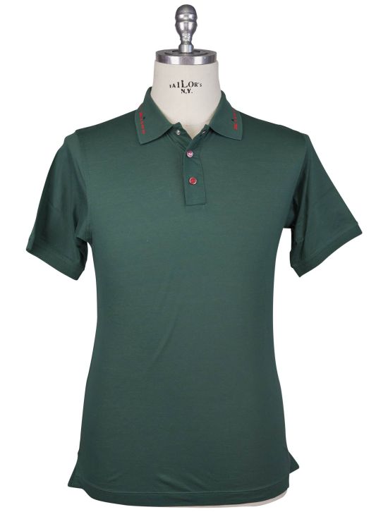 Kiton Kiton Green Cotton Polo Green 000