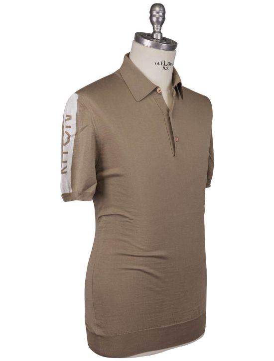 Kiton Kiton Taupe Cotton Polo Taupe 001