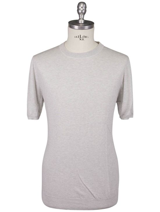 Kiton Kiton Gray Cotton T-Shirt Gray 000