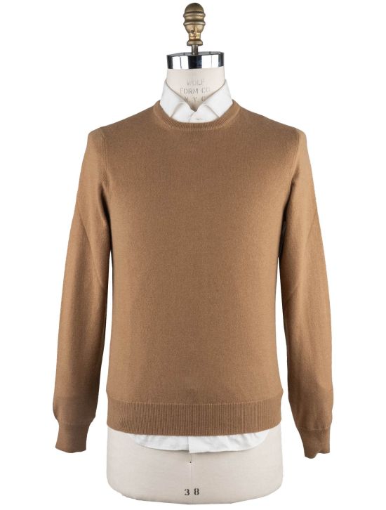 Malo Malo Brown Cashmere Sweater Crewneck Brown 000