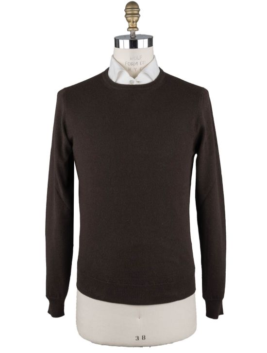 Malo Malo Brown Cashmere Sweater Crewneck Brown 000