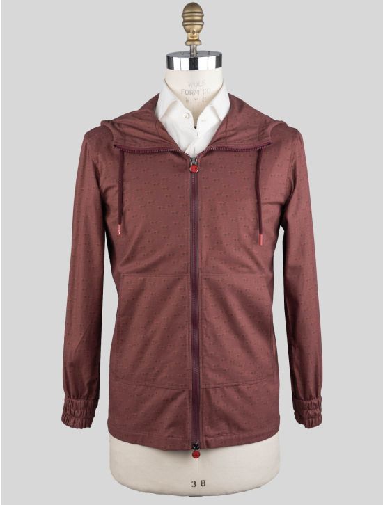 Kiton Kiton Burgundy Cotton Sweatshirt Umbi Burgundy 001