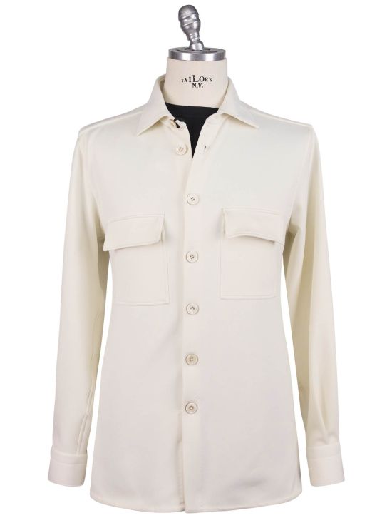 Kiton Kiton White Pl Cotton Pa Ea Shirt White 000