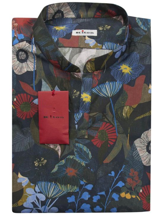 Kiton Kiton Multicolor Cotton Korean Shirt Multicolor 000