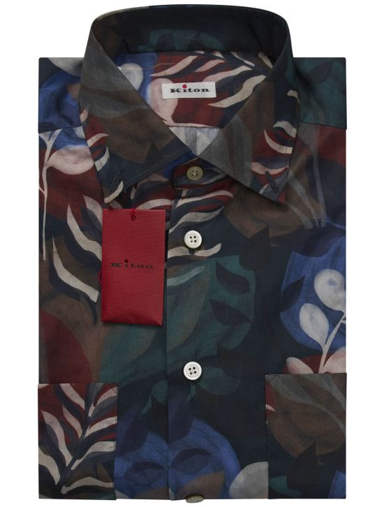 Kiton Kiton Multicolor Cotton Shirt Multicolor 000