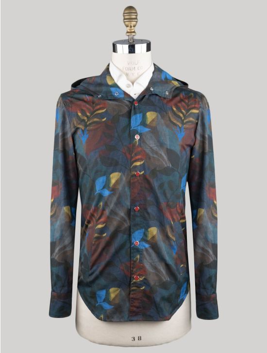 Kiton Kiton Multicolor Cotton Shirt Mariano Multicolor 001