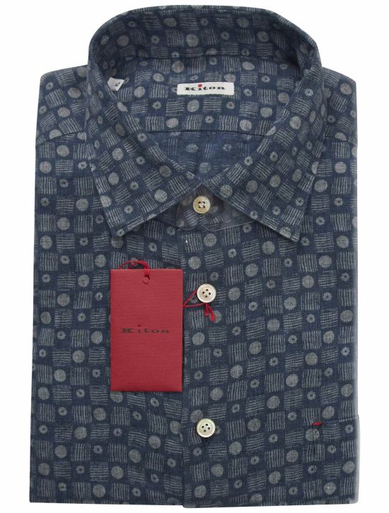 Kiton Kiton Multicolor Linen Shirt Multicolor 000