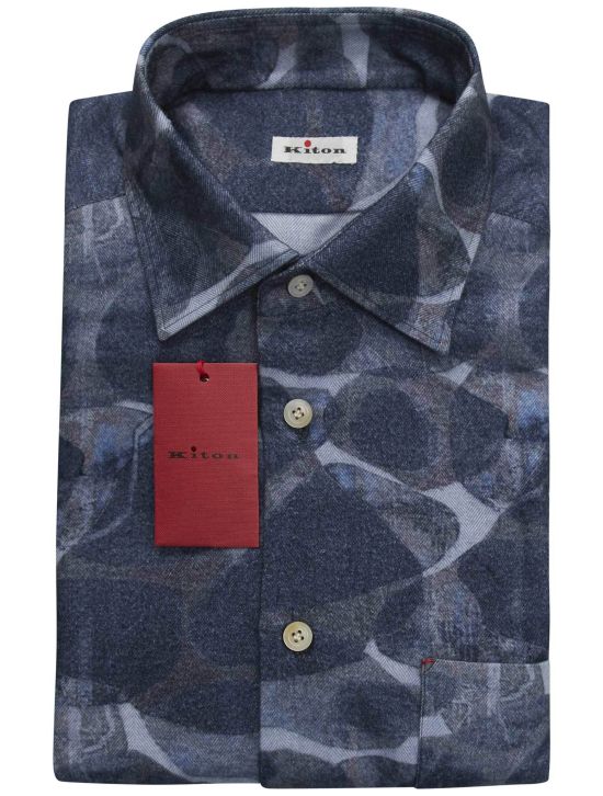 Kiton Kiton Multicolor Cotton Shirt Multicolor 000