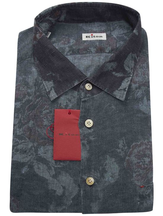 Kiton Kiton Multicolor Cotton Shirt Multicolor 000