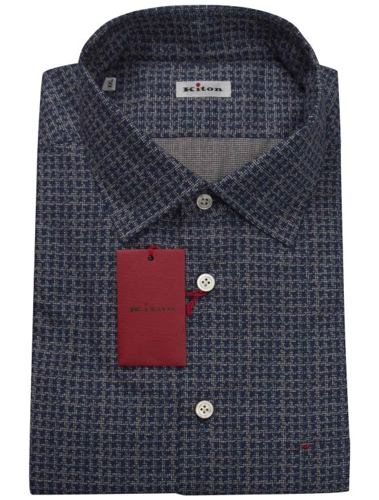 Kiton Kiton Multicolor Cotton Shirt Multicolor 000