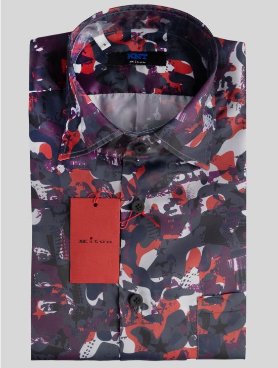 KNT KNT Kiton Multicolor Shirt Multicolor 000