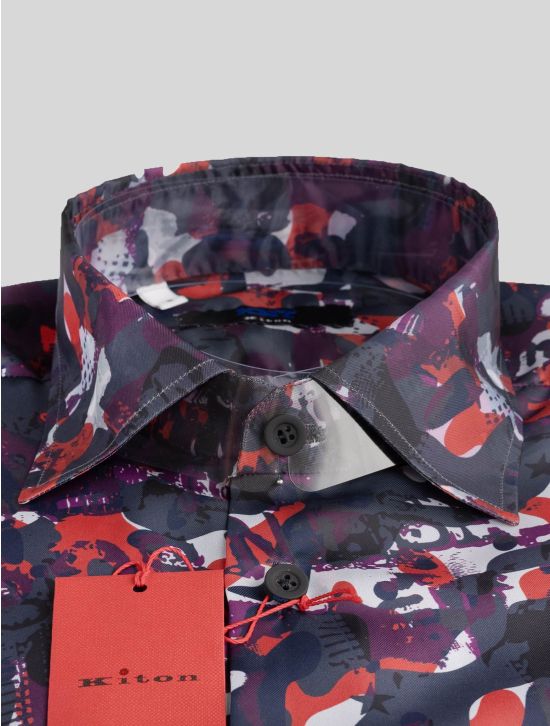 KNT KNT Kiton Multicolor Shirt Multicolor 001