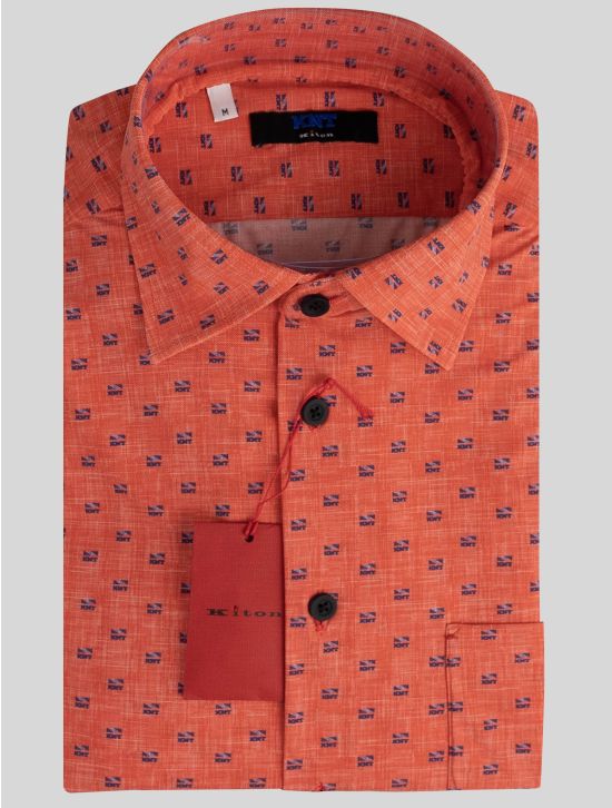 KNT KNT Kiton Orange Pa Ea Shirt Orange 000