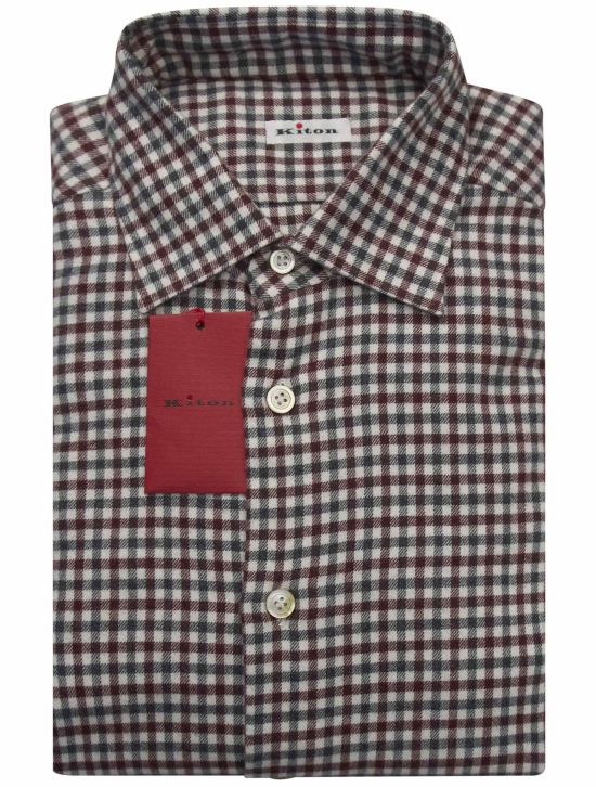 Kiton Kiton Multicolor Cotton Shirt Multicolor 000