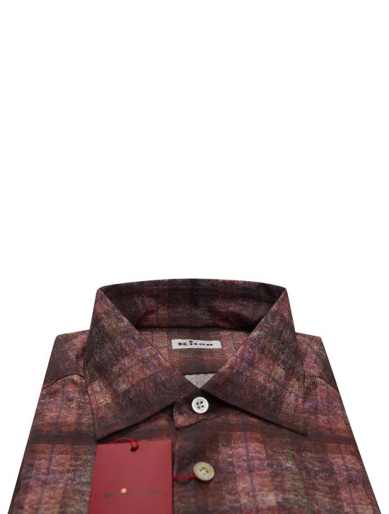 Kiton Kiton Multicolor Cotton Shirt Multicolor 001