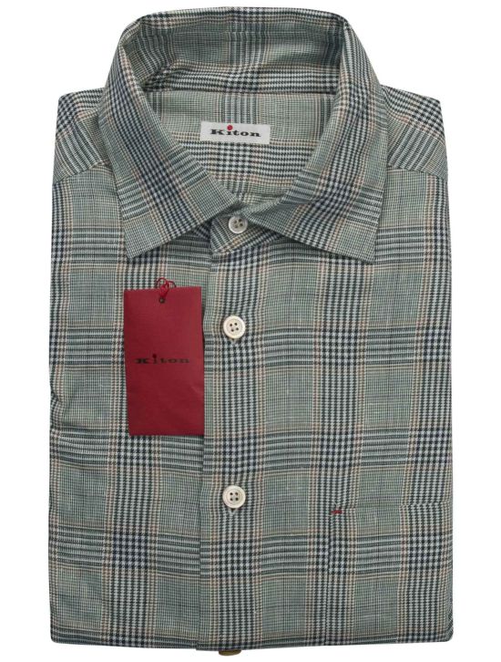 Kiton Kiton Multicolor Cotton Shirt Multicolor 000