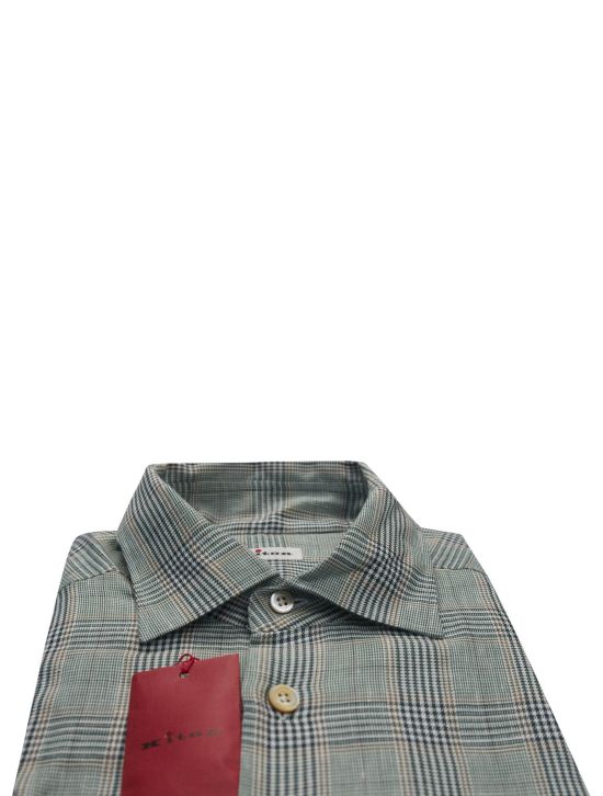 Kiton Kiton Multicolor Cotton Shirt Multicolor 001