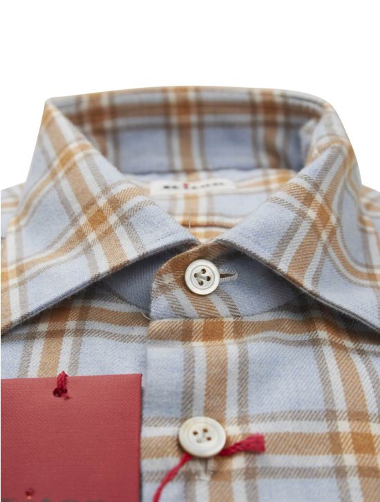 Kiton Kiton Multicolor Cotton Shirt Multicolor 001