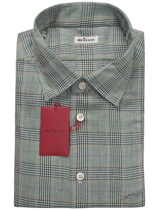 Kiton Kiton Multicolor Cotton Shirt Multicolor 000