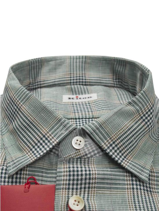 Kiton Kiton Multicolor Cotton Shirt Multicolor 001