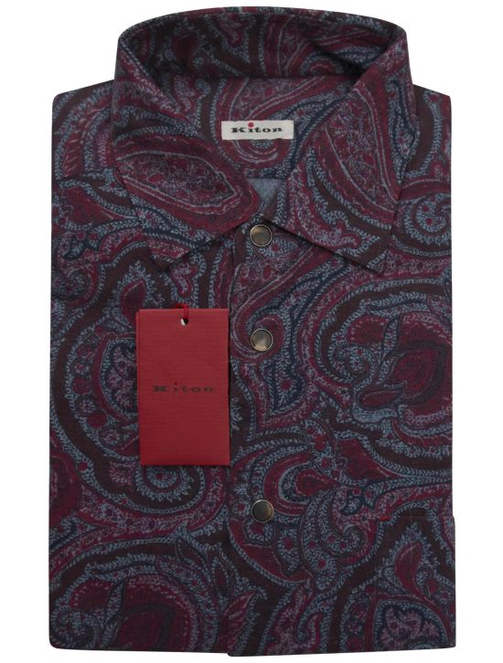 Kiton Kiton Multicolor Cotton Shirt Multicolor 000