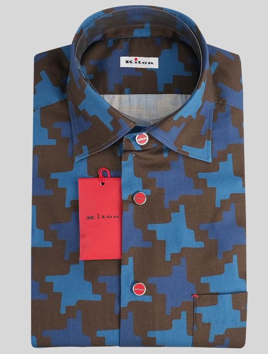 Kiton Kiton Multicolor Cotton Shirt Multicolor 000