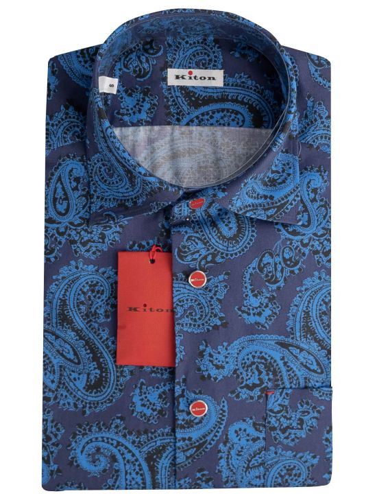 Kiton Kiton Multicolor Cotton Shirt Multicolor 000