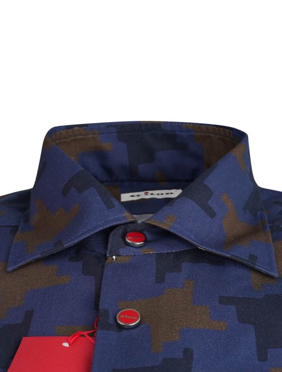 Kiton Kiton Multicolor Cotton Shirt Multicolor 001