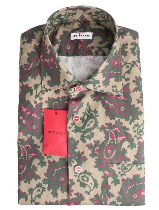 Kiton Kiton Multicolor Cotton Shirt Multicolor 000