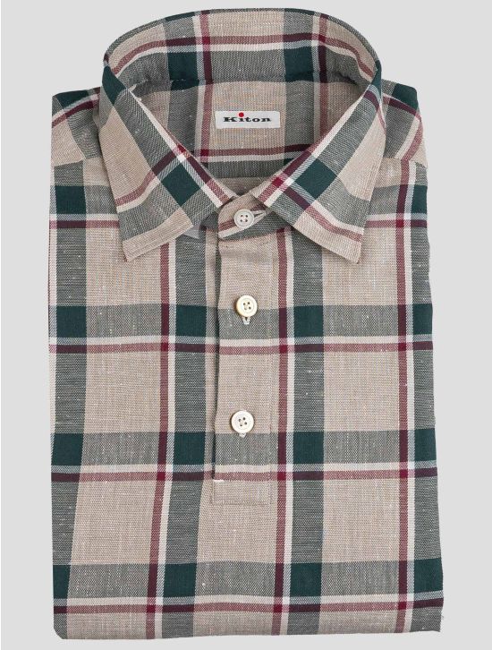 Kiton Kiton Multicolor Cotton Shirt Multicolor 000