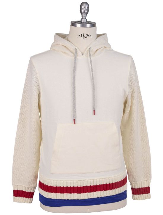 Kiton Kiton White Cotton Tracksuit White 001