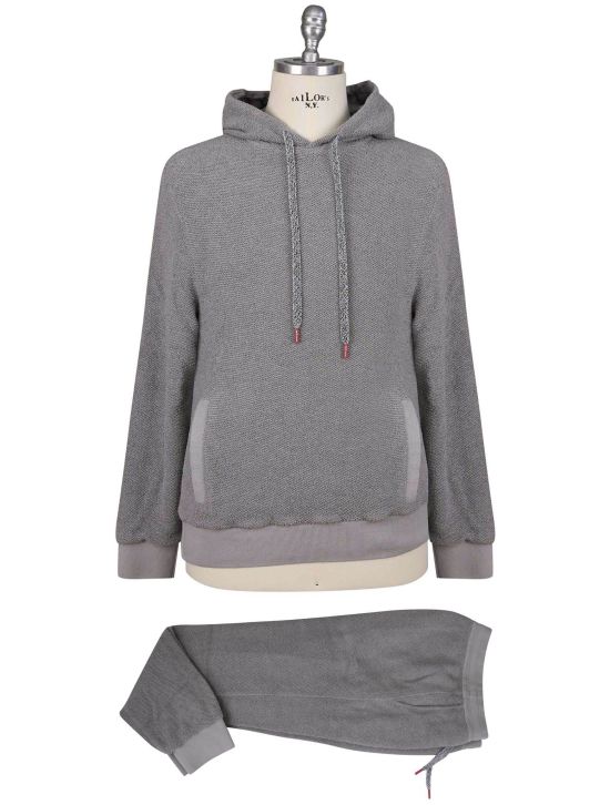 Kiton Kiton Gray Cotton PA Tracksuit Gray 000