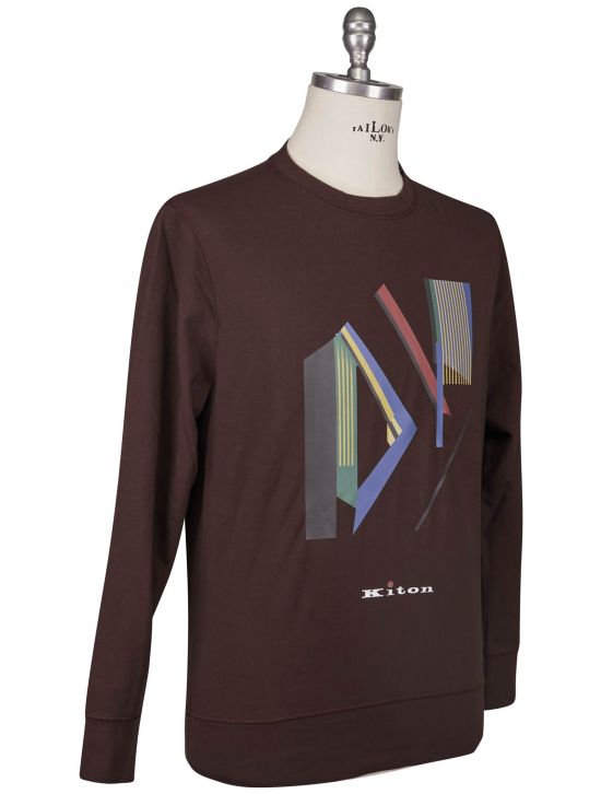 Kiton Kiton Multicolor Cotton EA Sweater Crewneck Multicolor 001