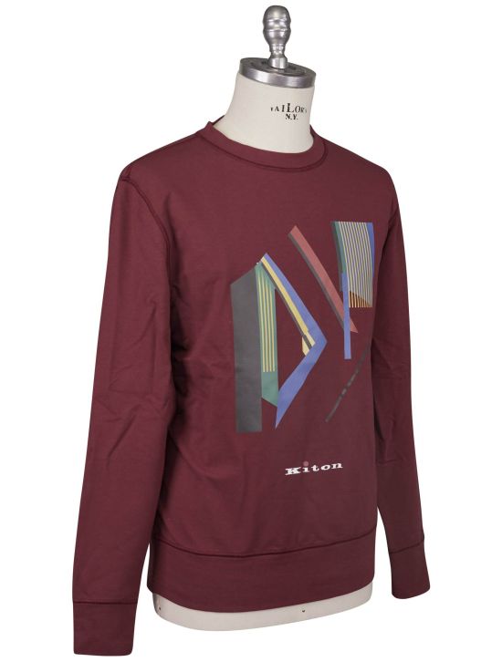 Kiton Kiton Multicolor Cotton EA Sweater Crewneck Multicolor 001